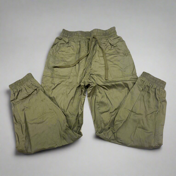 A New Day Olive Green Pull On Joggers - Size XS, New Without Tags - Picture 1 of 3